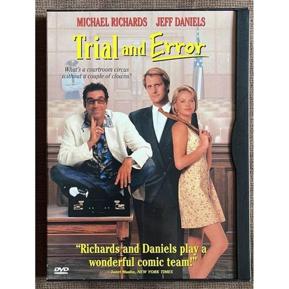 Trial and Error (DVD, 1999) - Michael Richards, Jeff Daniels - Picture 1 of 4